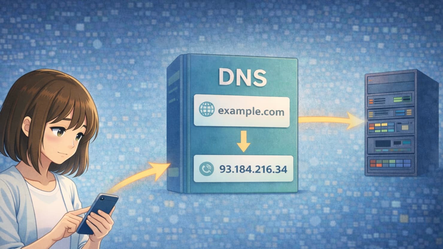 DNS（Domain Name System） - インターネットの電話帳