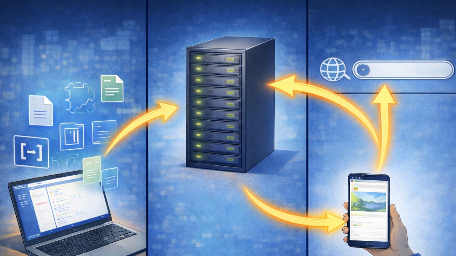 サーバーとクライアントの通信 - リクエストとレスポンスの流れ